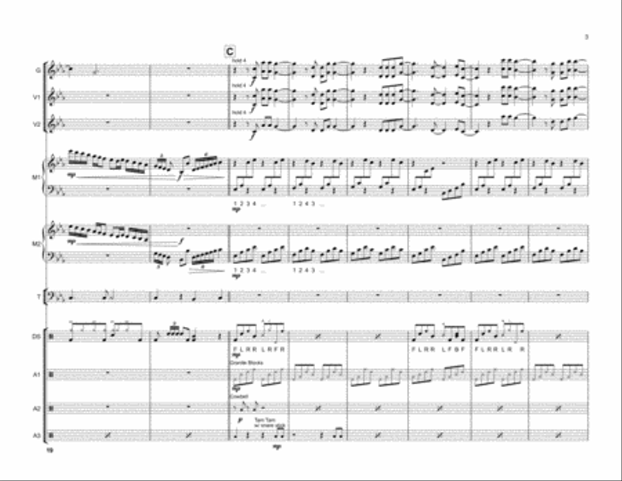 Titanium Titanium Percussion Ensemble scores gallery preview page 4