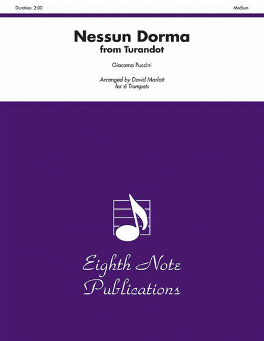 Nessun Dorma (from Turnadot) Small Ensemble scores gallery preview page 1
