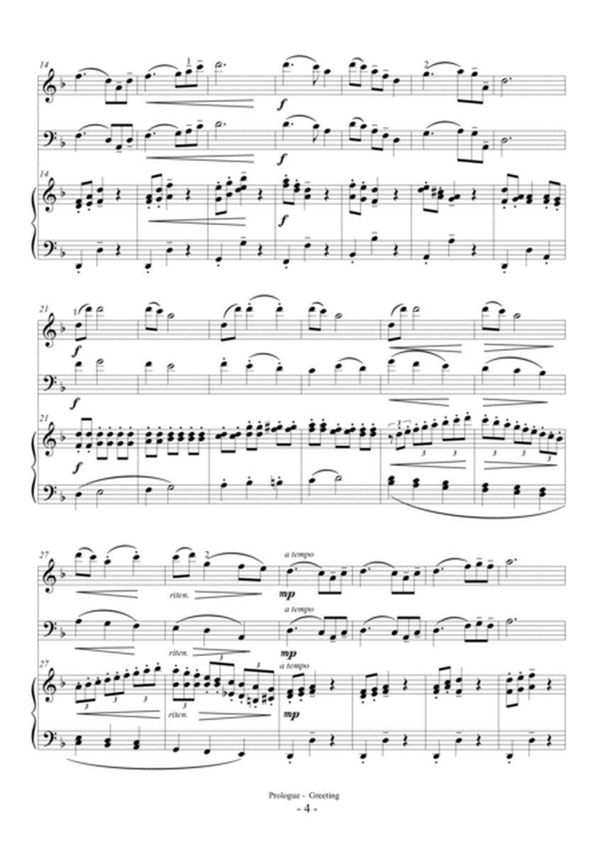 Korean Simple Suite No.1 (For Violin, Cello and Piano) image number null
