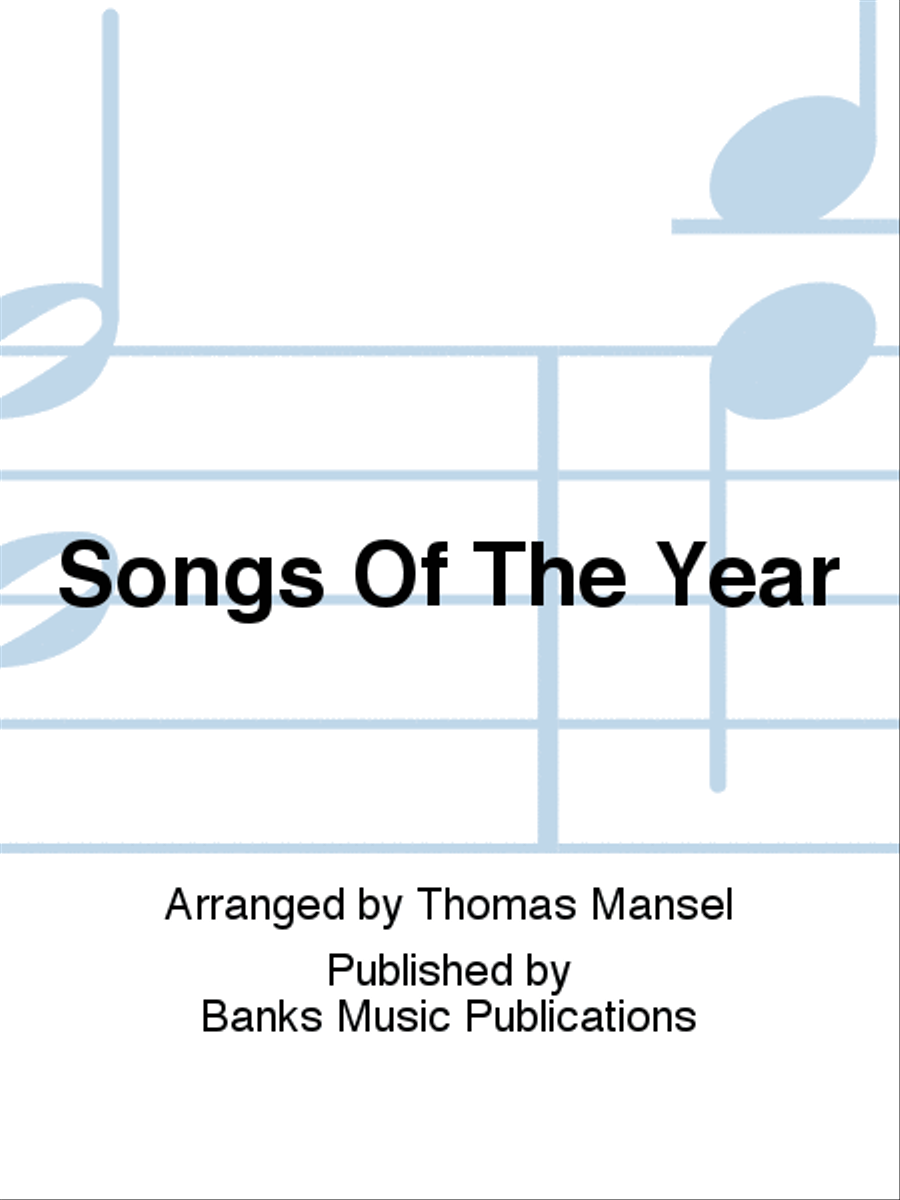 Songs Of The Year Songs Of The Year Choir scores gallery preview page 1