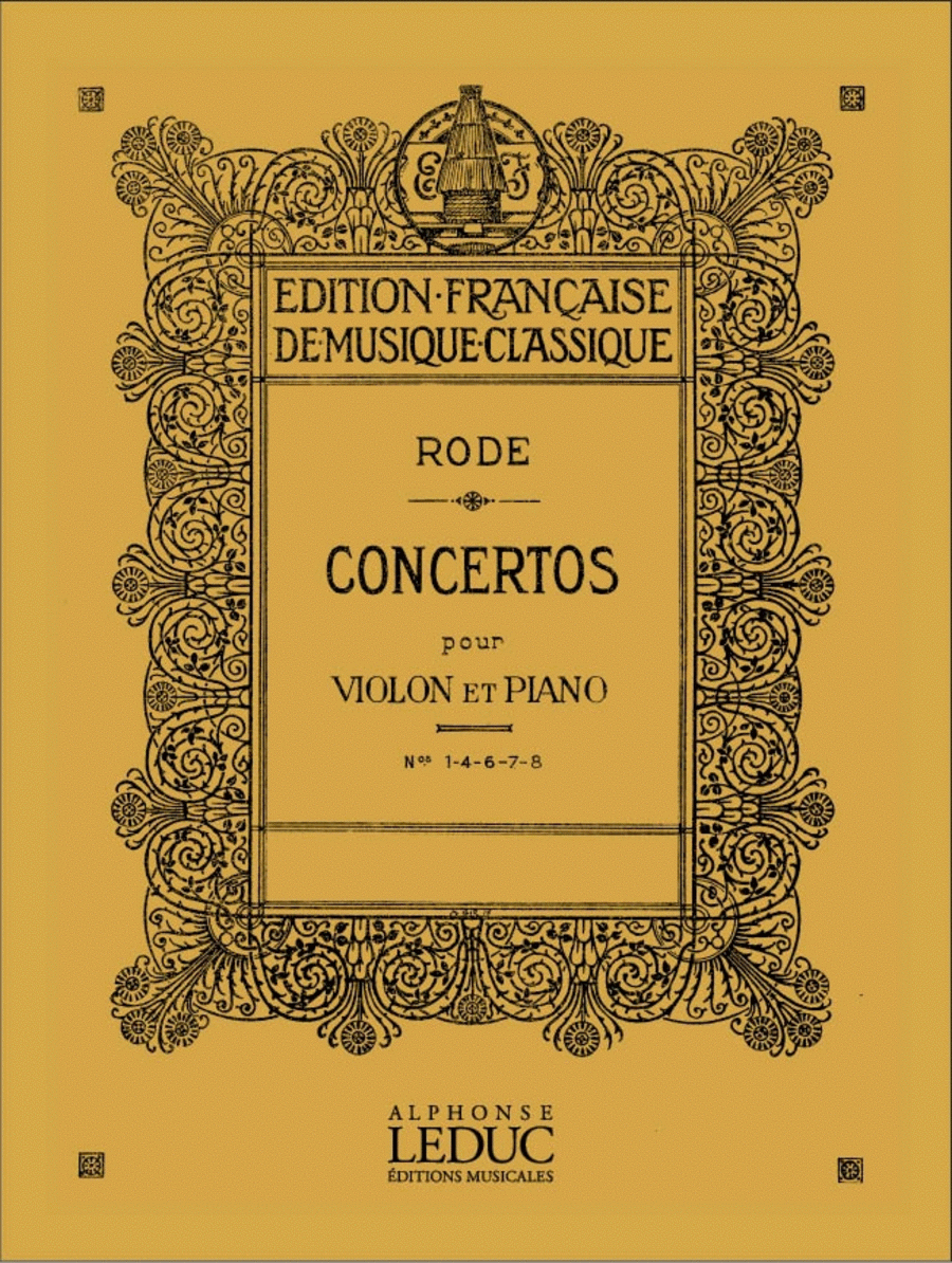 Concerto N04 Violin Solo scores gallery preview page 1