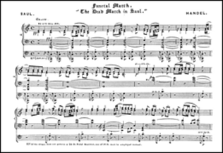 G.F. Handel: Funeral March-The Dead March In Saul (Organ)
