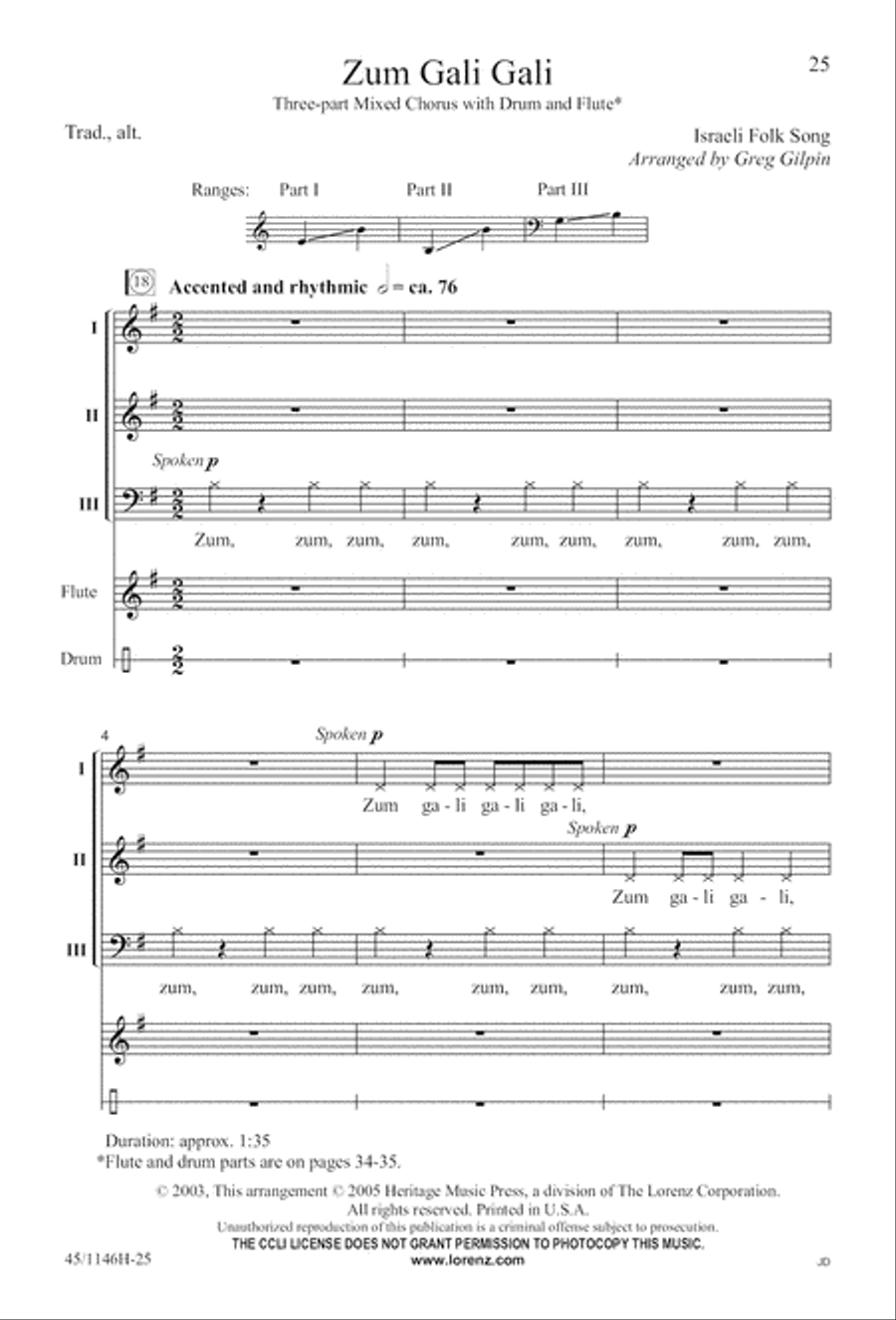 We Sing the World Around We Sing the World Around Choir scores gallery preview page 25