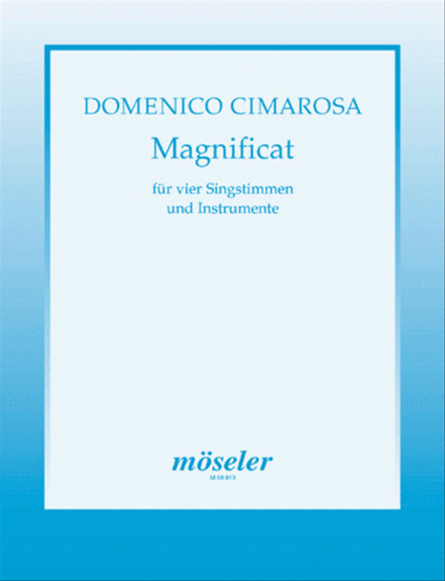 Magnificat 4-Part scores gallery preview page 1