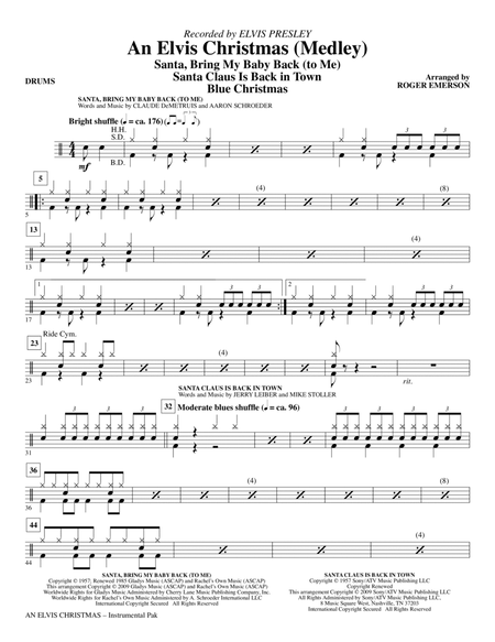 An Elvis Christmas (Medley) - Drums