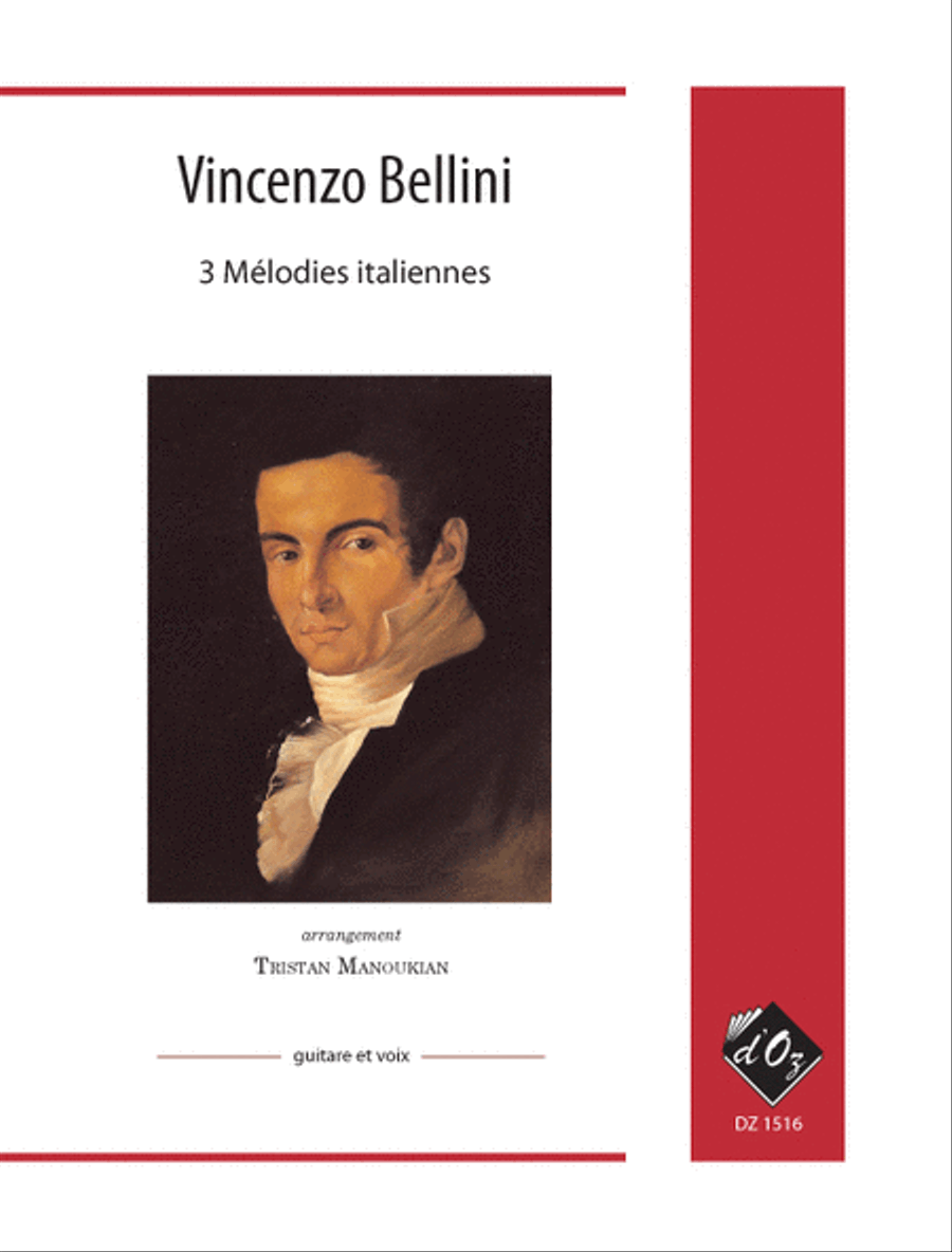 3 mélodies italiennes Classical Guitar scores gallery preview page 1
