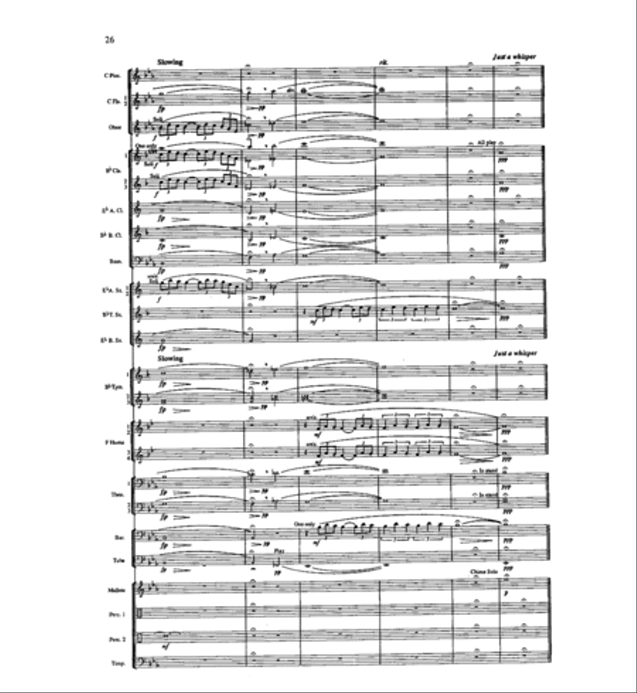 By The River's Bend Concert Band - Sheet Music page 27