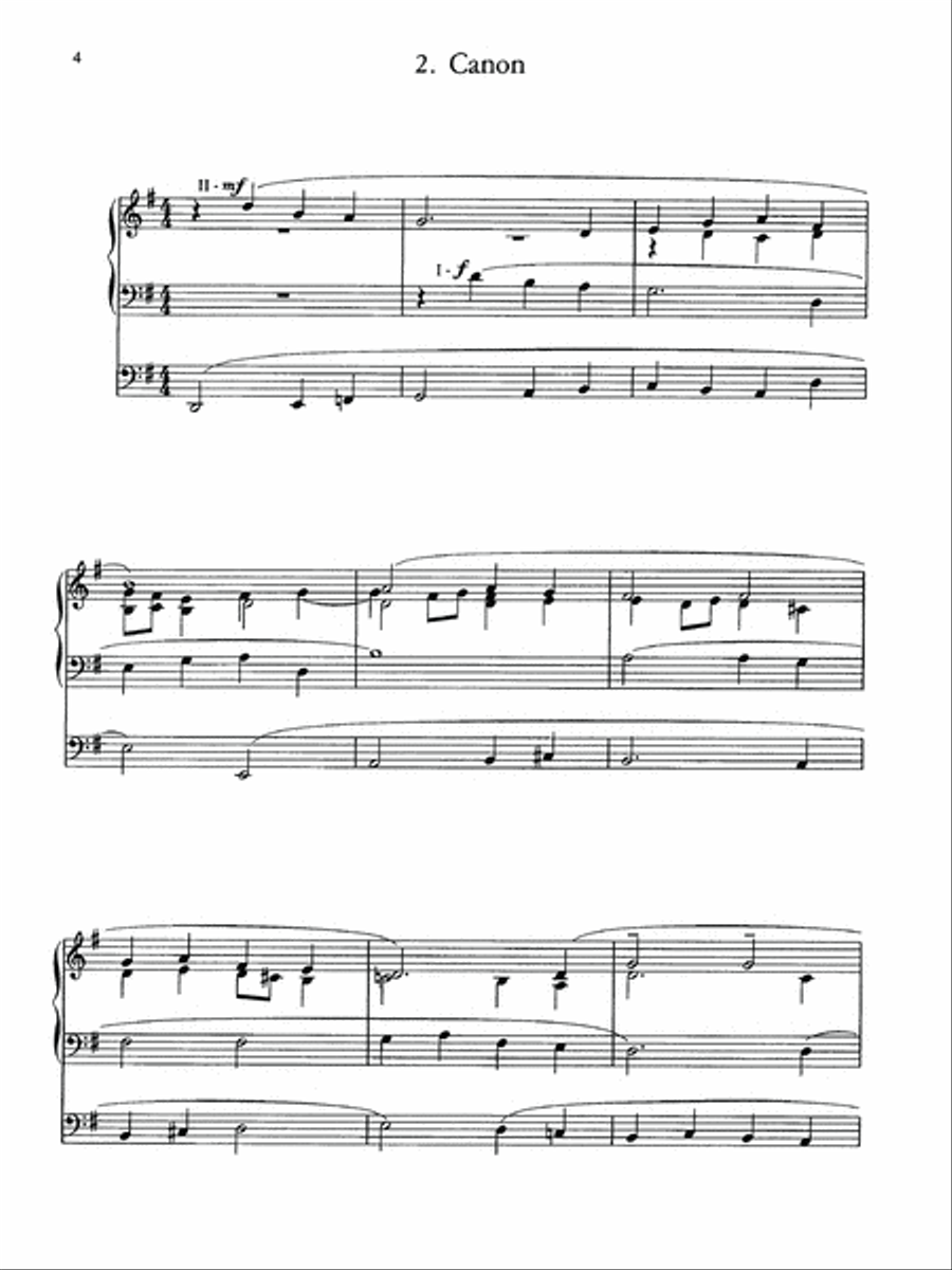 Variations on Sine Nomine Organ scores gallery preview page 4