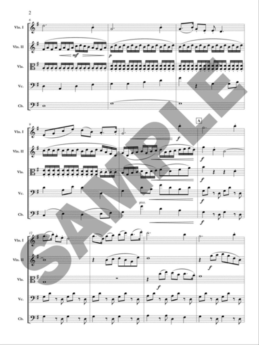 Ride that Chariot Orchestra scores gallery preview page 3