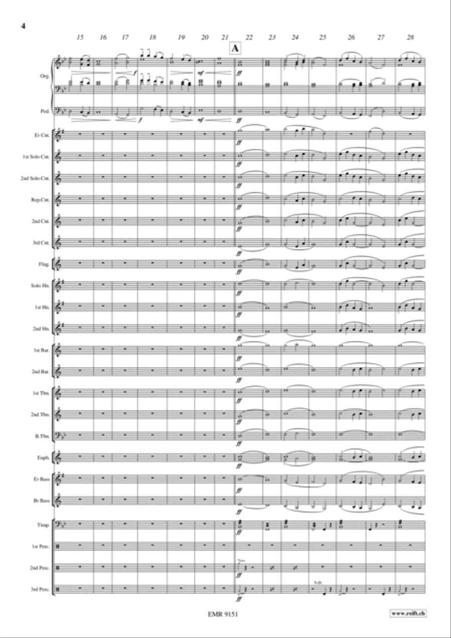 The Great Gate Of Kiev Brass Band scores gallery preview page 5