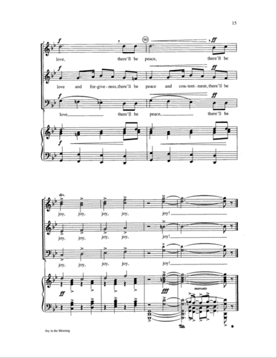 Joy in the Morning Joy in the Morning 3-Part scores gallery preview page 15
