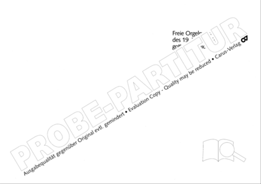 Free Organ Music from the Romantic Period, Vol. I (Freie Orgelmusik der Romantik, Band I) Organ scores gallery preview page 6