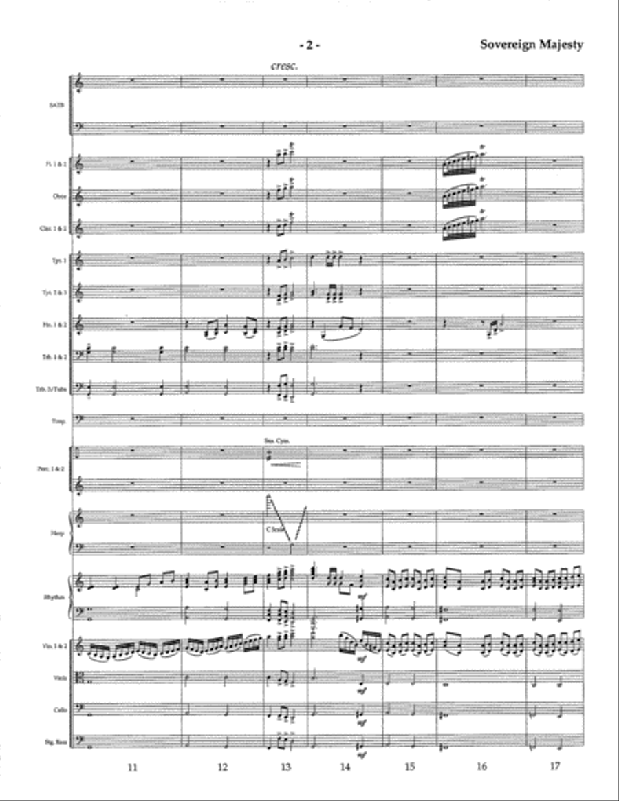 Sovereign Majesty Orchestra scores gallery preview page 3