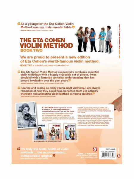 The Eta Cohen Violin Method: Book 2