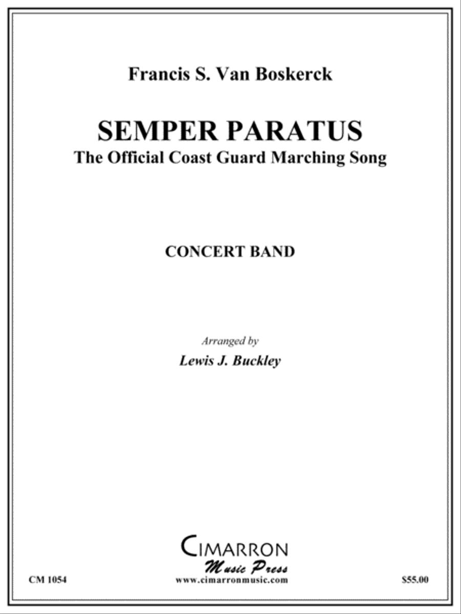 Semper Paratus Concert Band scores gallery preview page 1