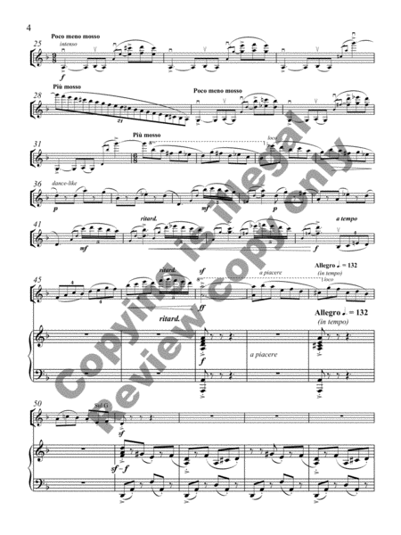 Concerto for Violin and Orchestra (Piano/Violin Rehearsal Score & Part) image number null