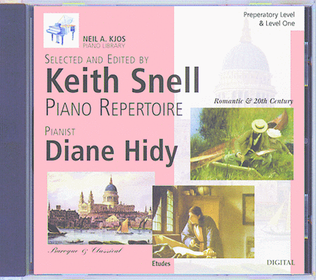 Book cover for Neil A. Kjos Piano Library CD: Baroque/Classical, Romantic, Etudes, Prep & Level 1
