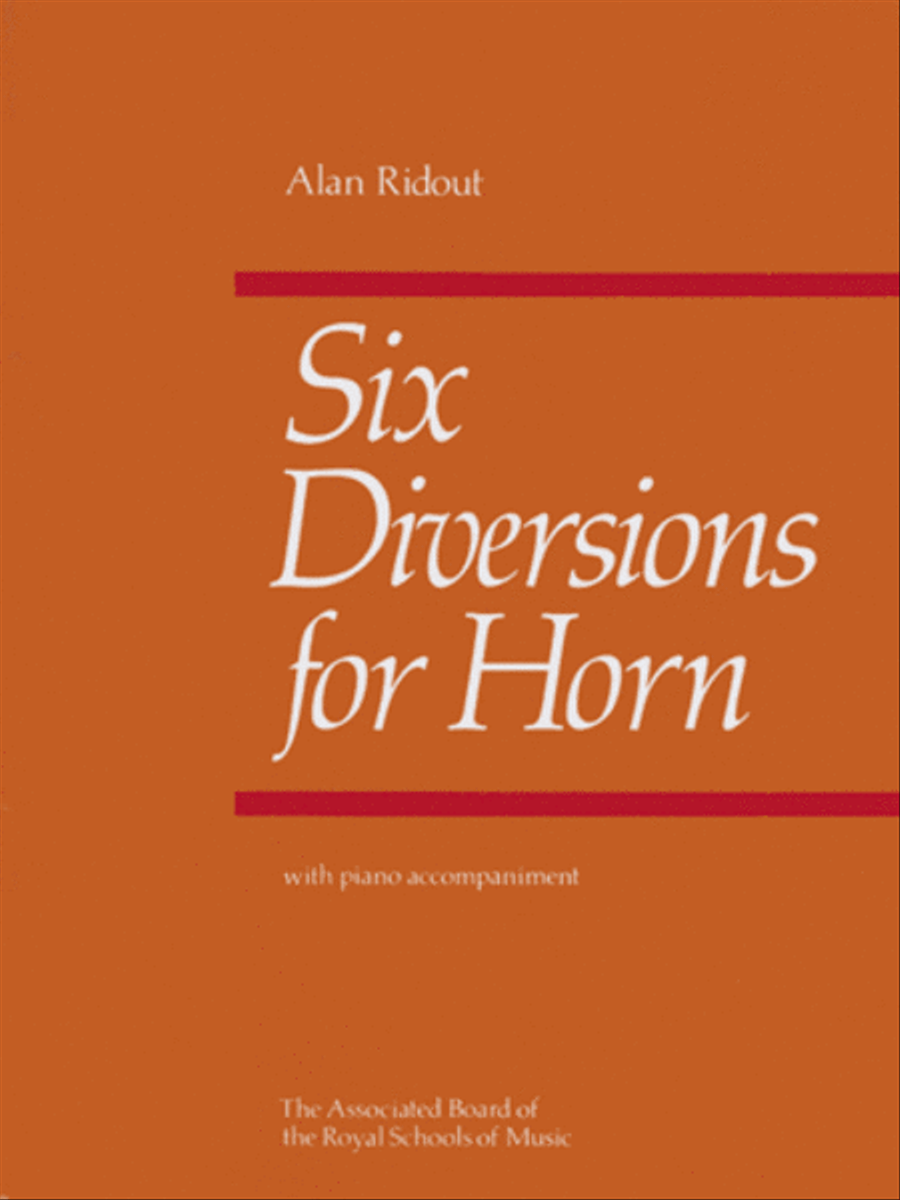 Six Diversions for Horn Six Diversions for Horn Horn scores gallery preview page 1