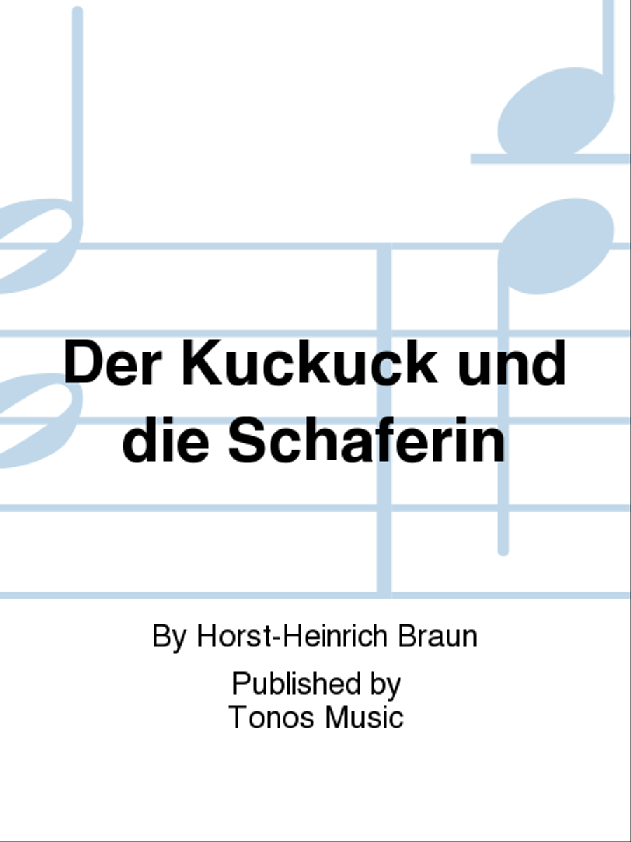 Der Kuckuck und die Schaferin 4-Part scores gallery preview page 1