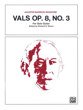 Book cover for Vals, Op. 8, No. 3