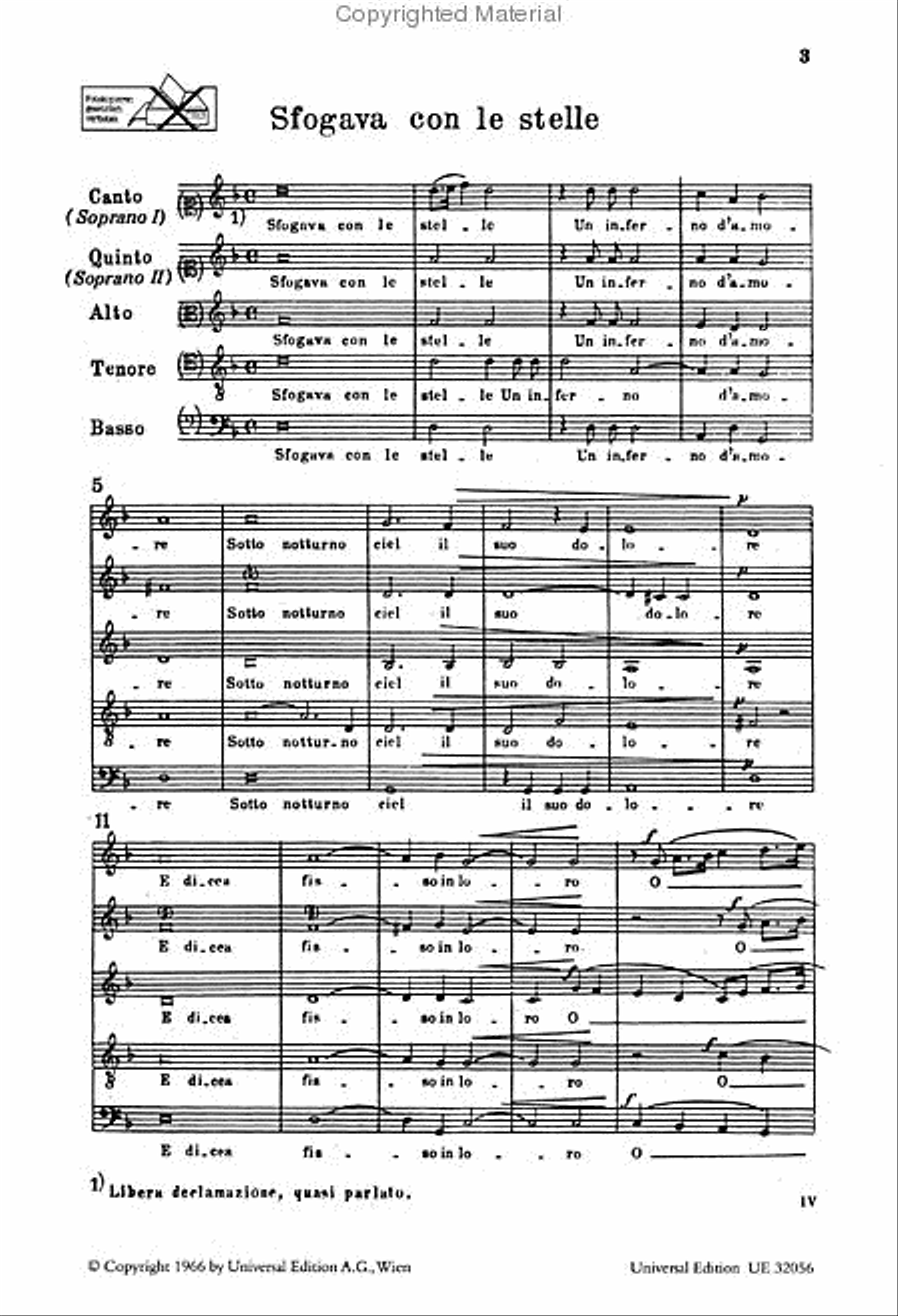Sfogava Con Le Stelle Sfogava Con Le Stelle School and Community scores gallery preview page 2