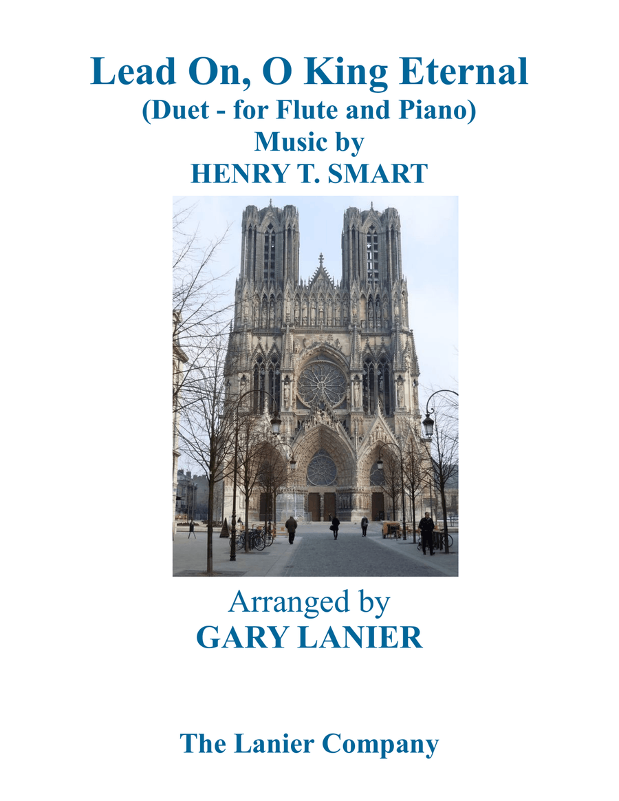 LEAD ON, O KING ETERNAL (Duet – Flute & Piano with Parts) Flute Solo scores gallery preview page 1