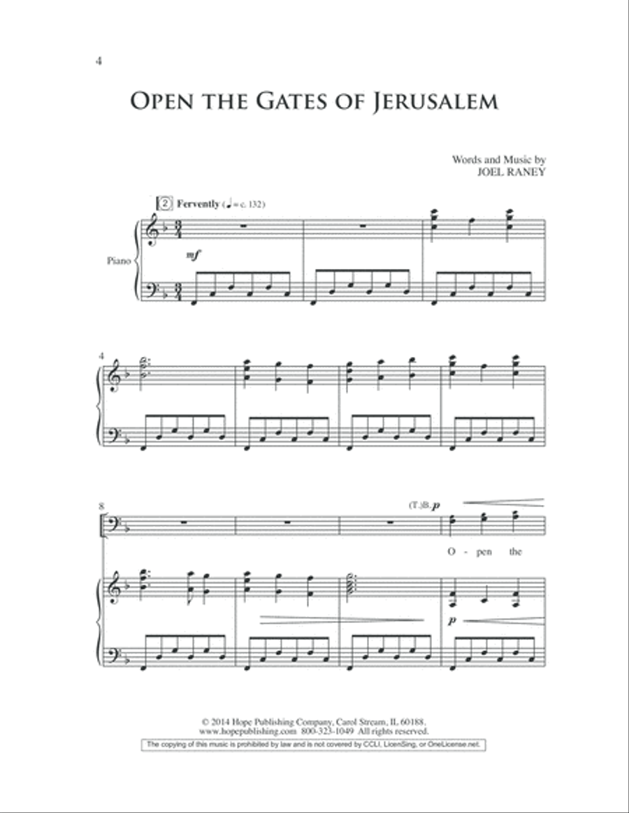 The Seven Last Days 4-Part scores gallery preview page 8