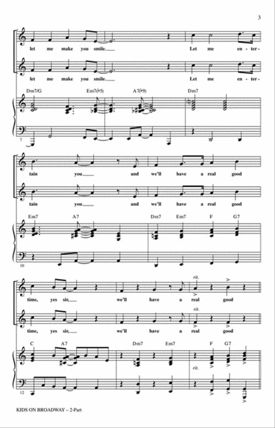 Kids on Broadway: Songs That Stopped the Show 2-Part scores gallery preview page 2