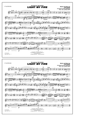 Light My Fire (arr. Paul Murtha) - Eb Alto Sax