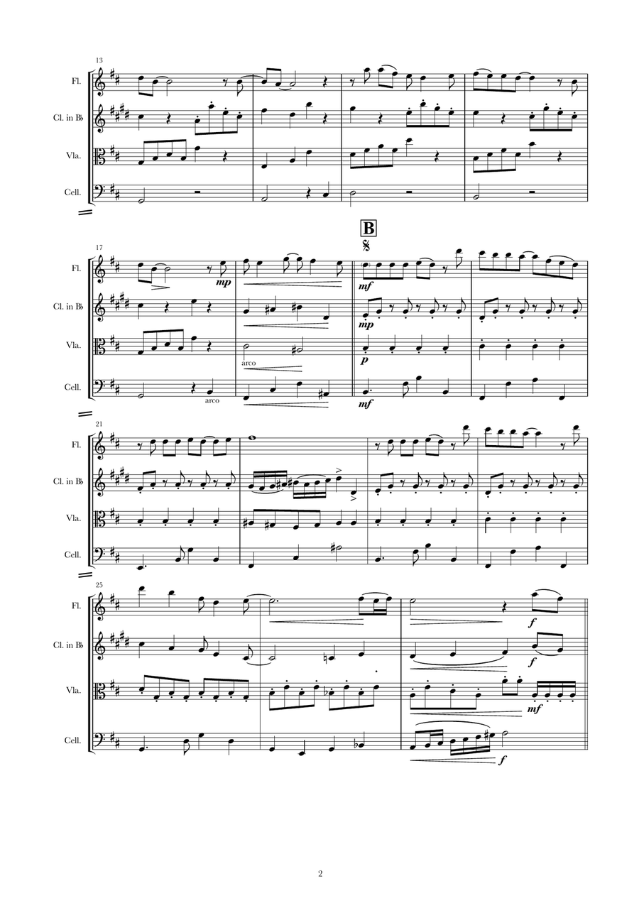 Wo Yuan Yi Wo Yuan Yi Small Ensemble scores gallery preview page 2