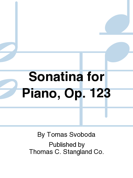 Sonatina for Piano, Op. 123