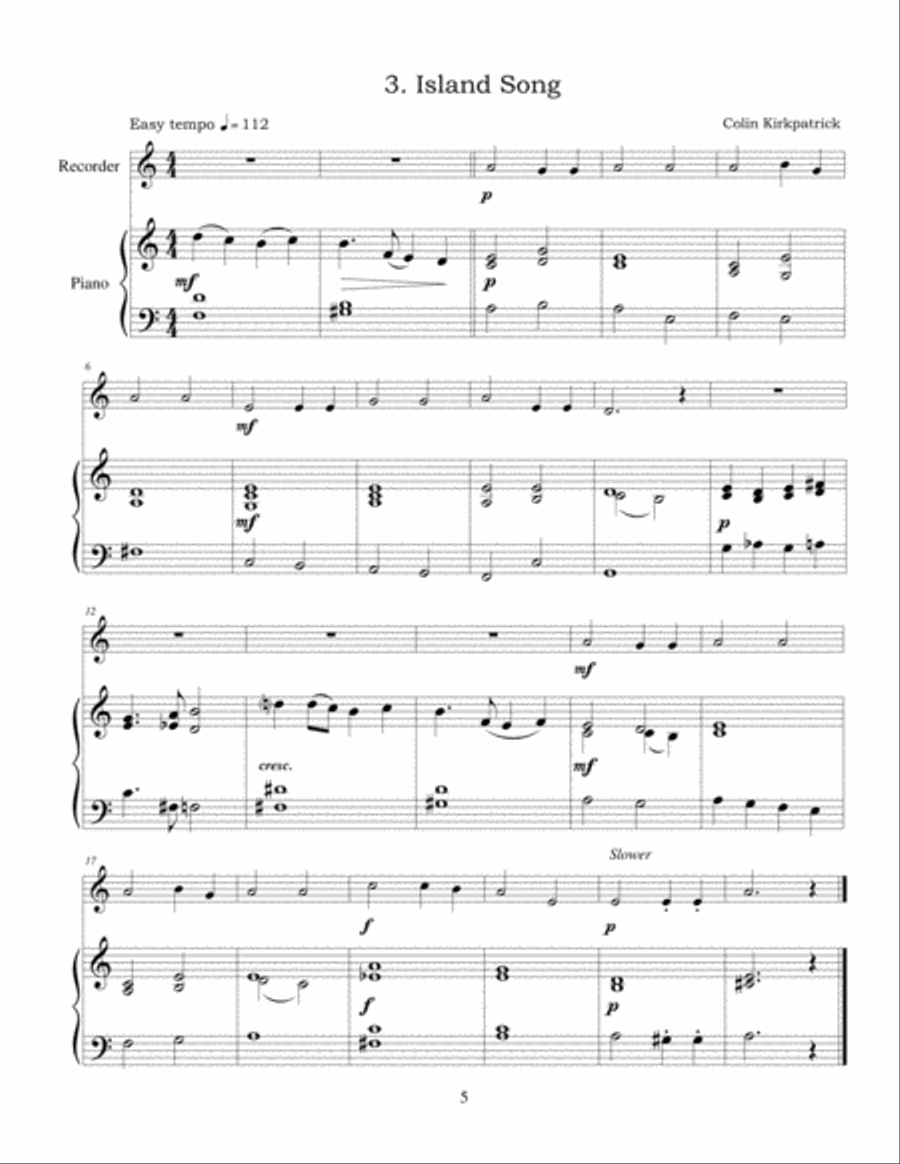 My Recorder and Me Recorder scores gallery preview page 6
