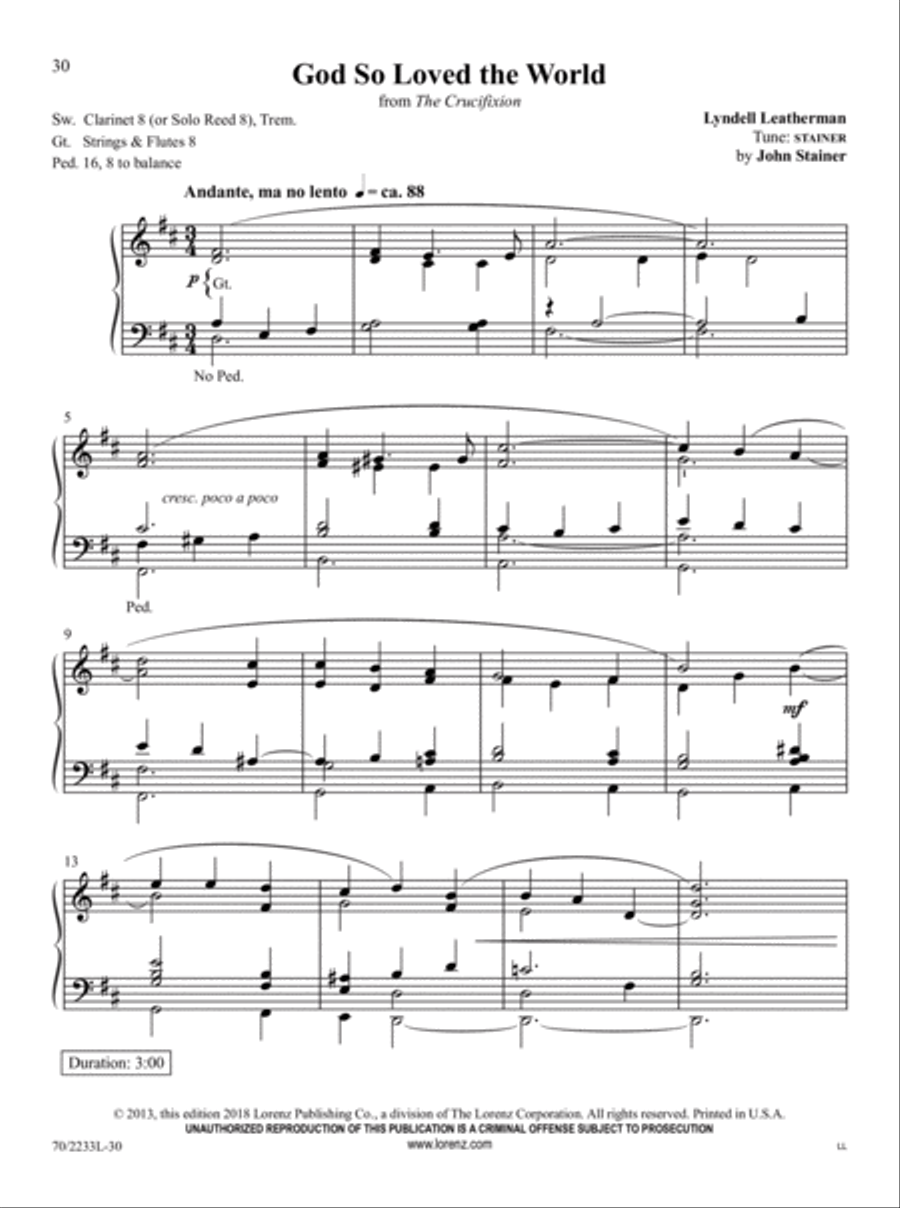 Easy Organ Library, Vol 67 Organ Solo scores gallery preview page 16