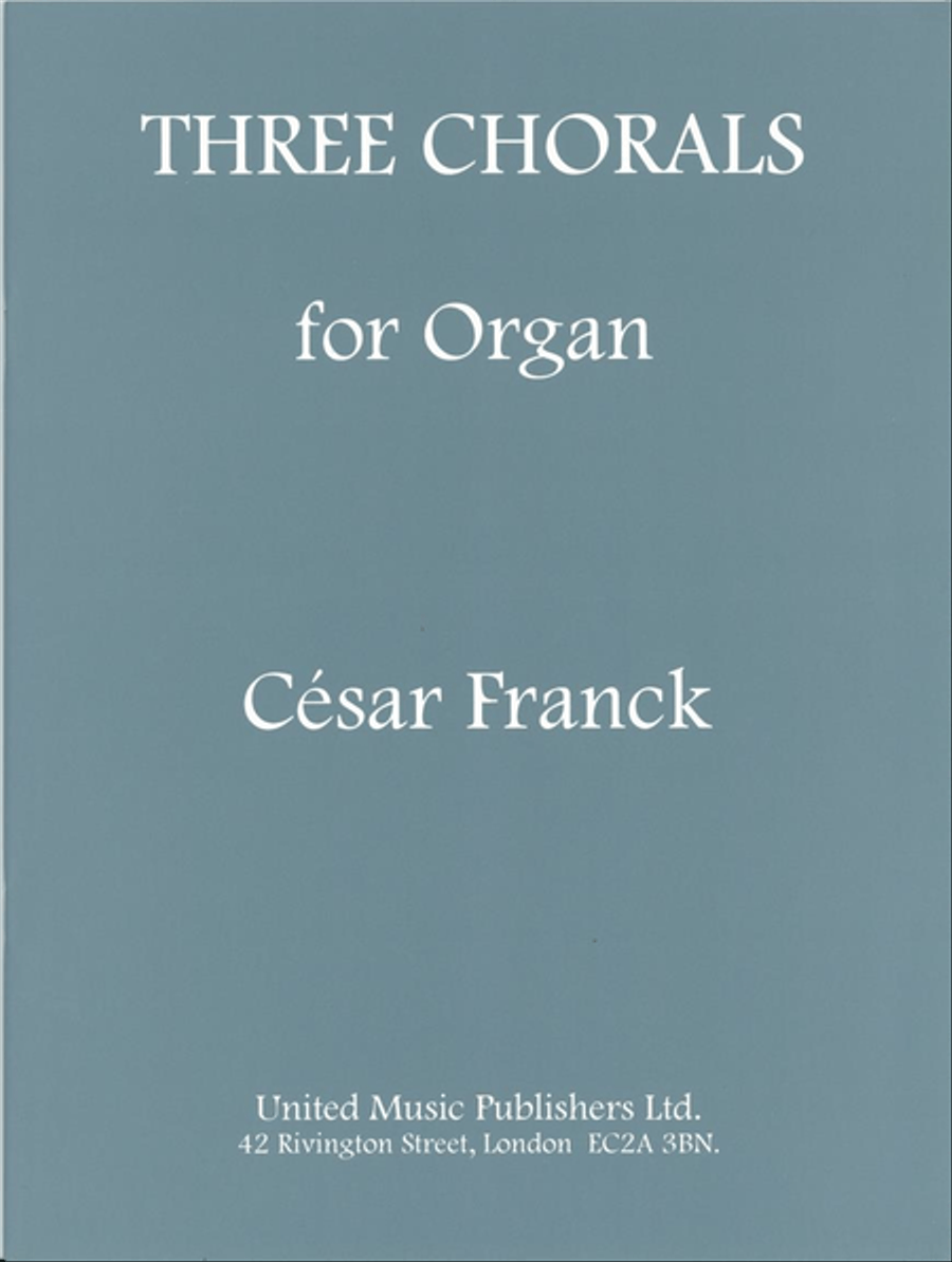 3 Chorals Organ scores gallery preview page 1
