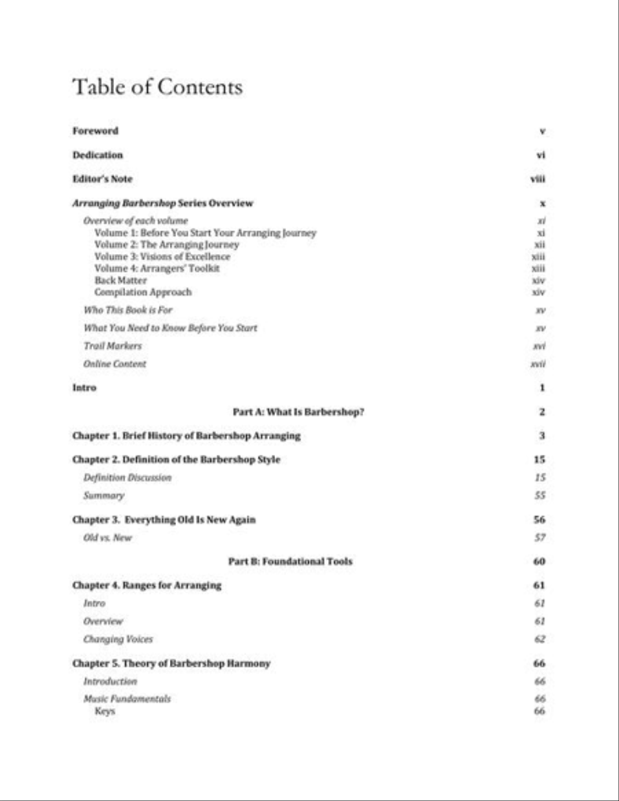 Arranging Barbershop A Cappella scores gallery preview page 3