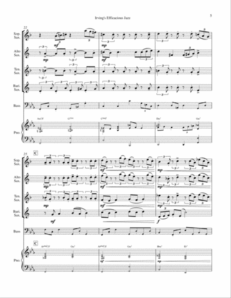Saxophone Quartet - 