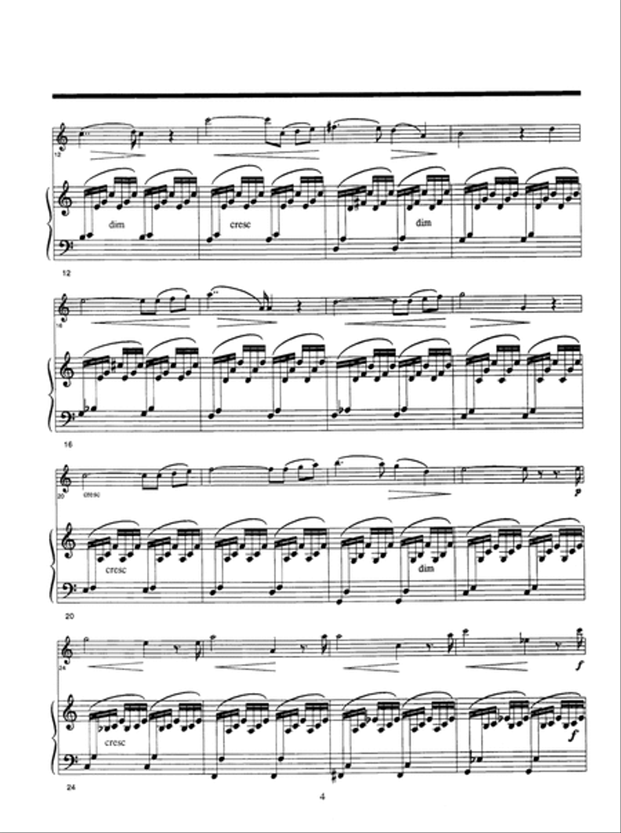Sacred Melodies for Violin Solo Violin Solo scores gallery preview page 5