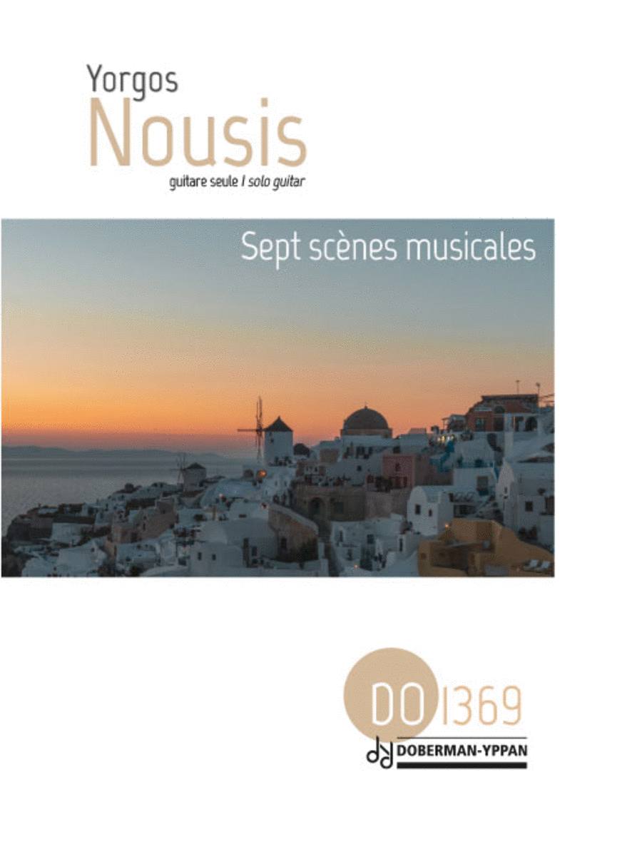 Sept scènes musicales Sept scènes musicales Classical Guitar scores gallery preview page 1