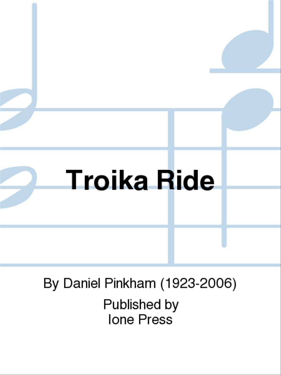 Troika Ride Piano Solo scores gallery preview page 1