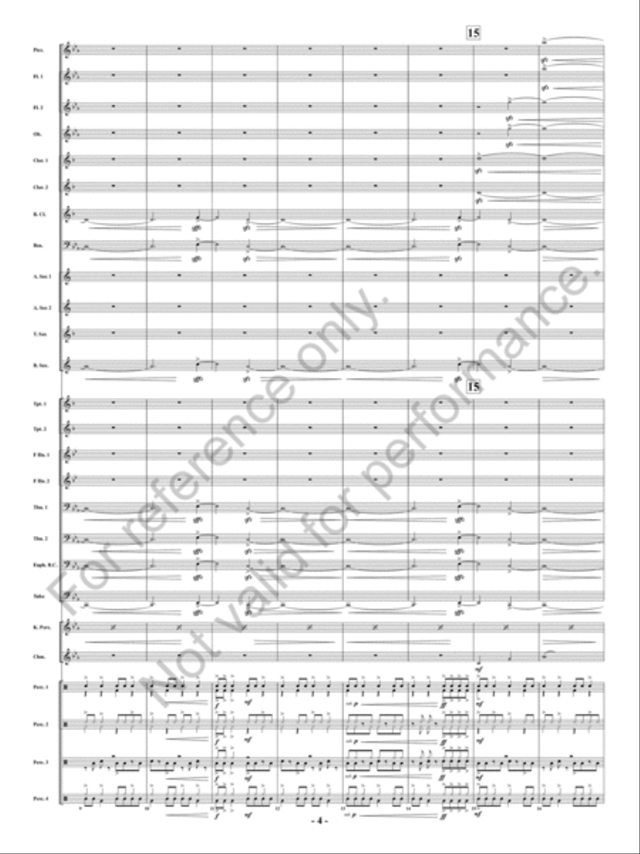 Listen to Me Listen to Me Concert Band scores gallery preview page 5