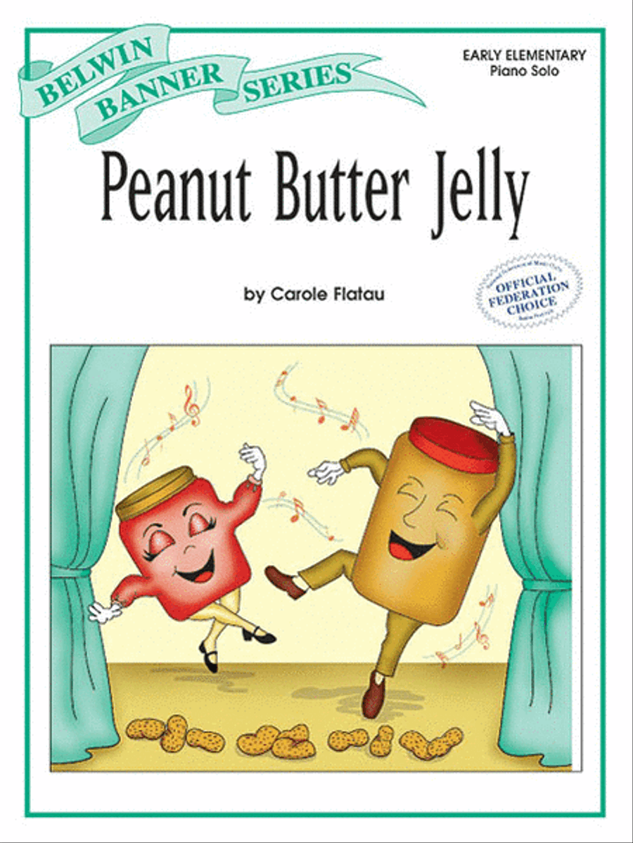 Peanut Butter Jelly Easy Piano scores gallery preview page 1