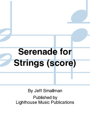 Serenade for Strings (score)