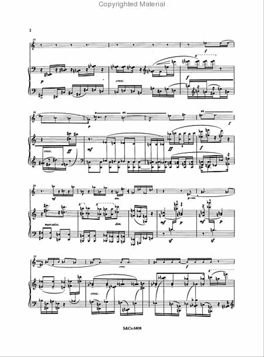 Sonata Sonata Trumpet Solo scores gallery preview page 3