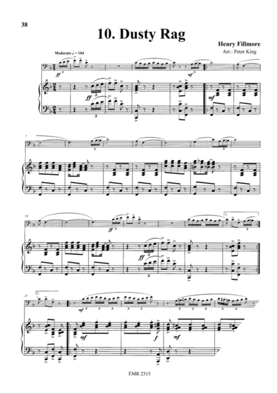 15 Rags Bassoon Solo scores gallery preview page 12