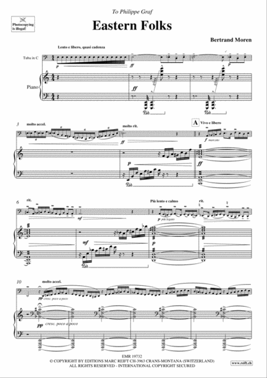 Eastern Folks Tuba scores gallery preview page 3