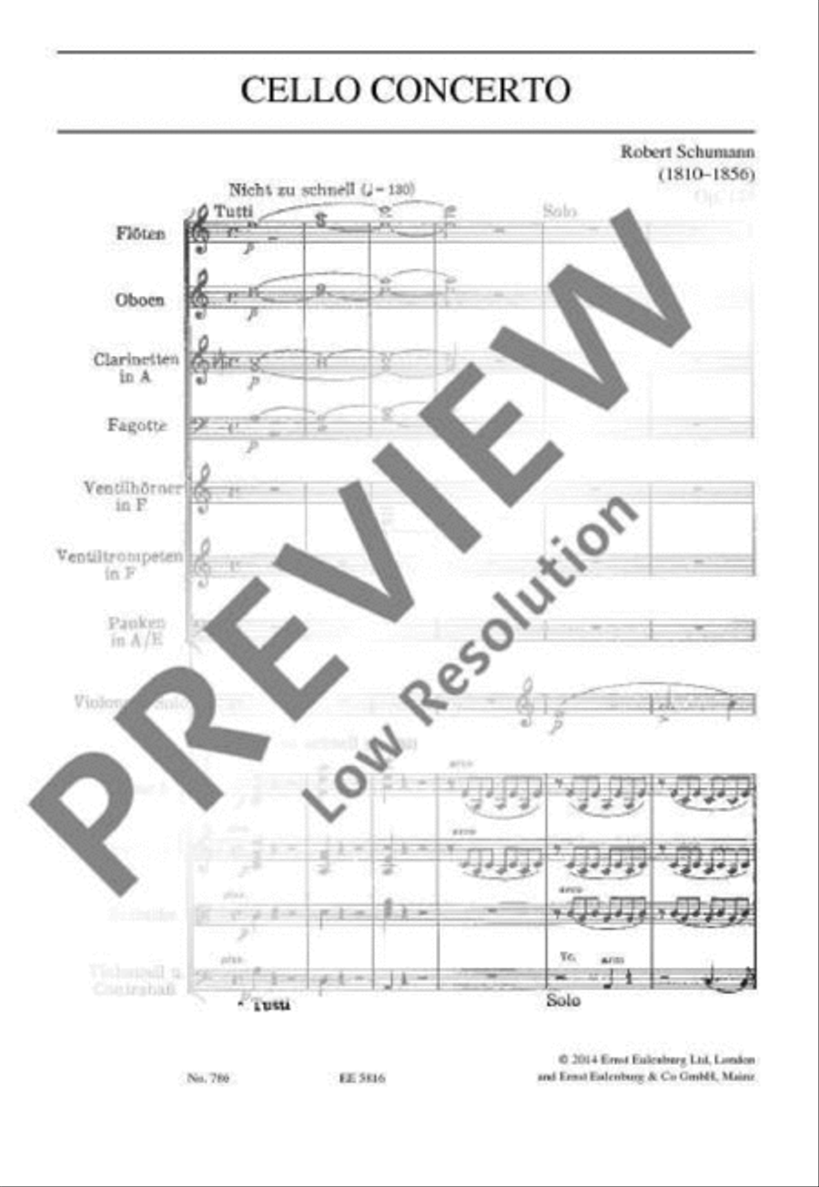 Concerto A minor Concerto A minor Orchestra scores gallery preview page 12