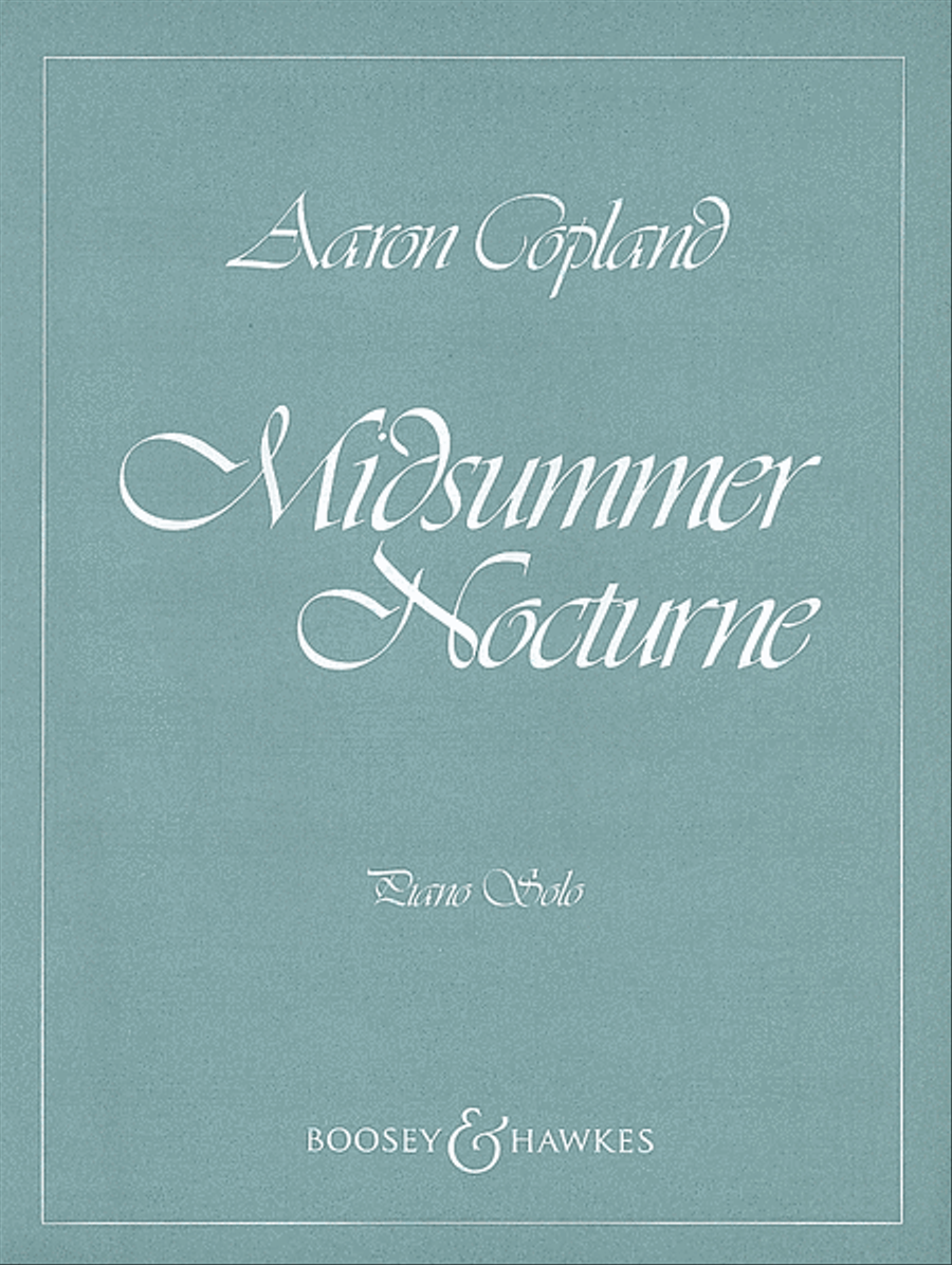 Midsummer Nocturne Piano Solo scores gallery preview page 1