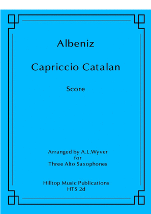 Capriccio Catalan arr. three saxophones