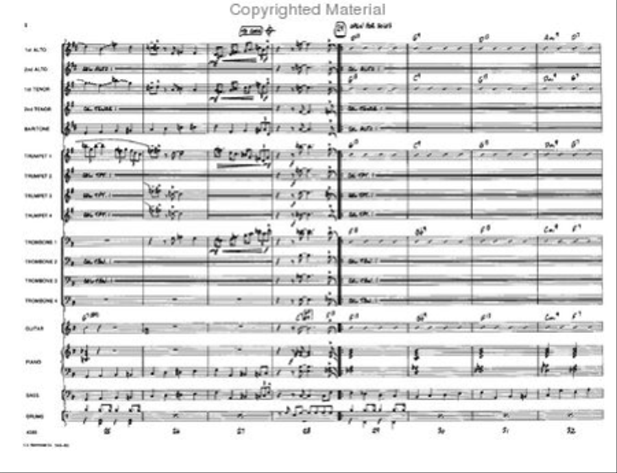 Duke It Out! Duke It Out! Jazz Ensemble scores gallery preview page 5