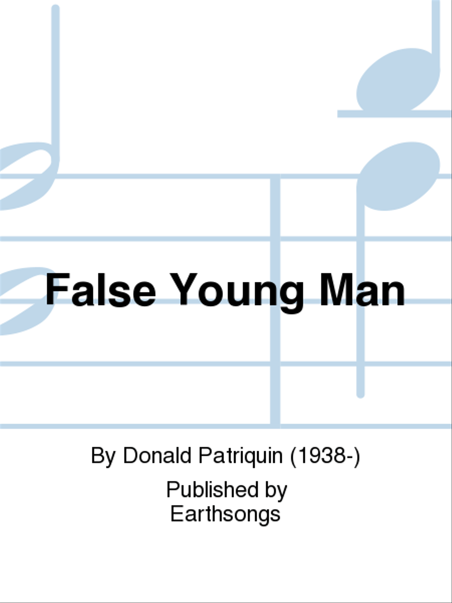 false young man 4-Part scores gallery preview page 1